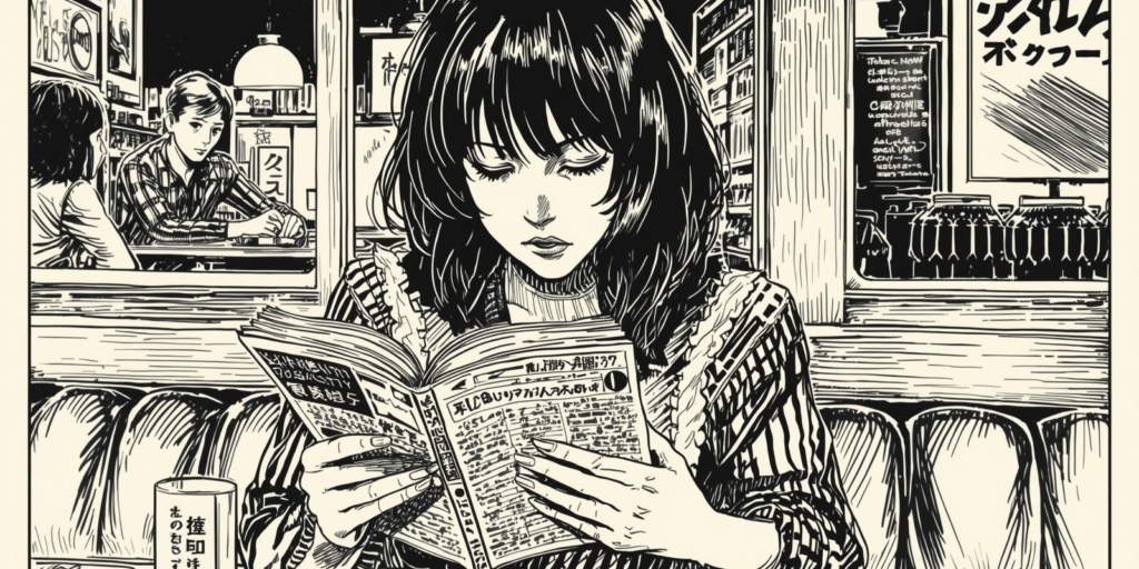 劇画調イラスト