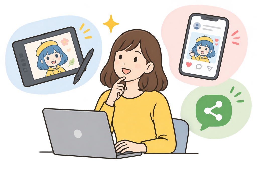 オリジナル作品・キャラクターを発信する